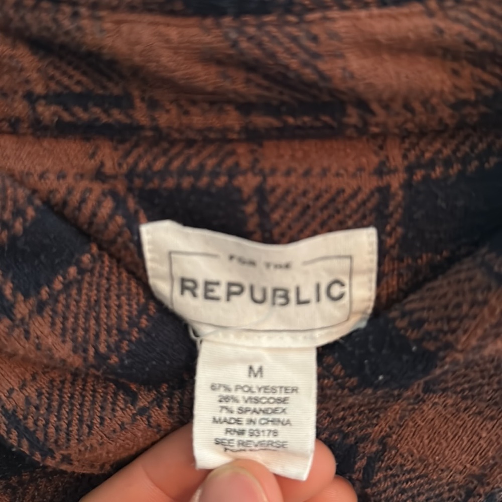 FOR THE REPUBLIC FLANNEL - Picture 2 of 2